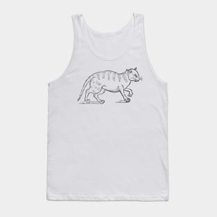 Witch's Cat (16th Century Woodcut) Tank Top